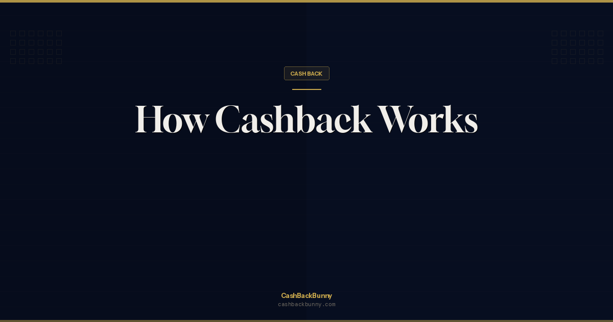 How Cash Back Works (2026): Simple Rules + Examples | CashBackBunny